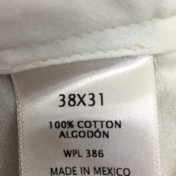 Haggar Mens Khaki Dress Pant Bundle of 2 Size 38x31 EXCELLENT Condition - Picture 7 of 12